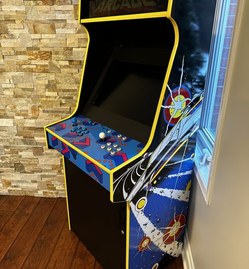 Completed Custom Arcade Cabinet