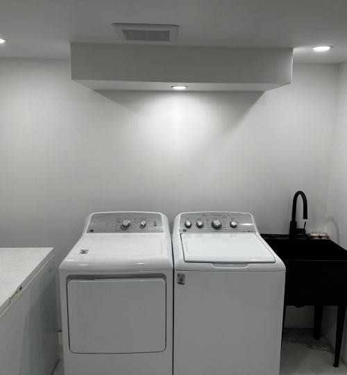 Basement Laundry Room